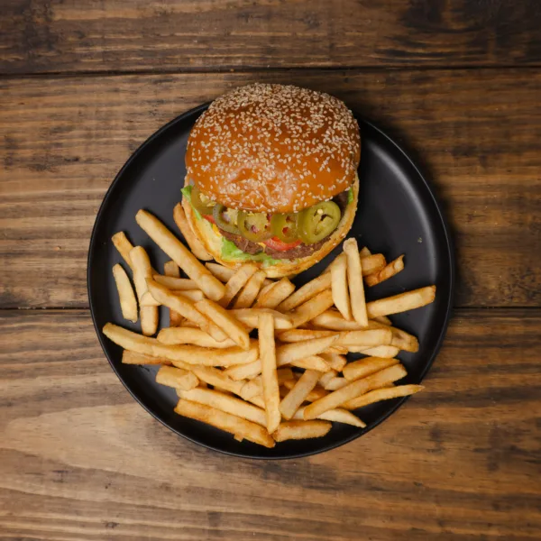 Spicy Jalapeno Cheeseburger